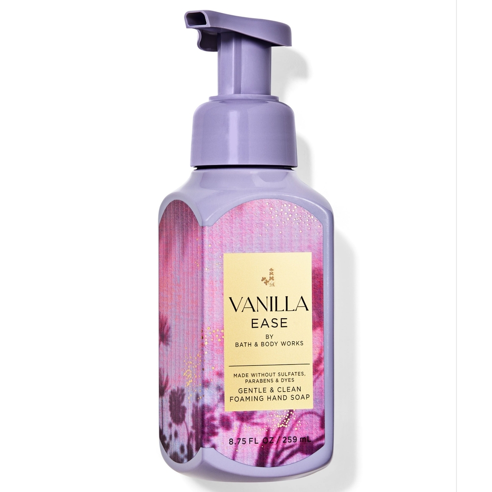 Bath & Body Works Vanilla Ease Gentle Foaming Hand Soap 8oz NEW Rare